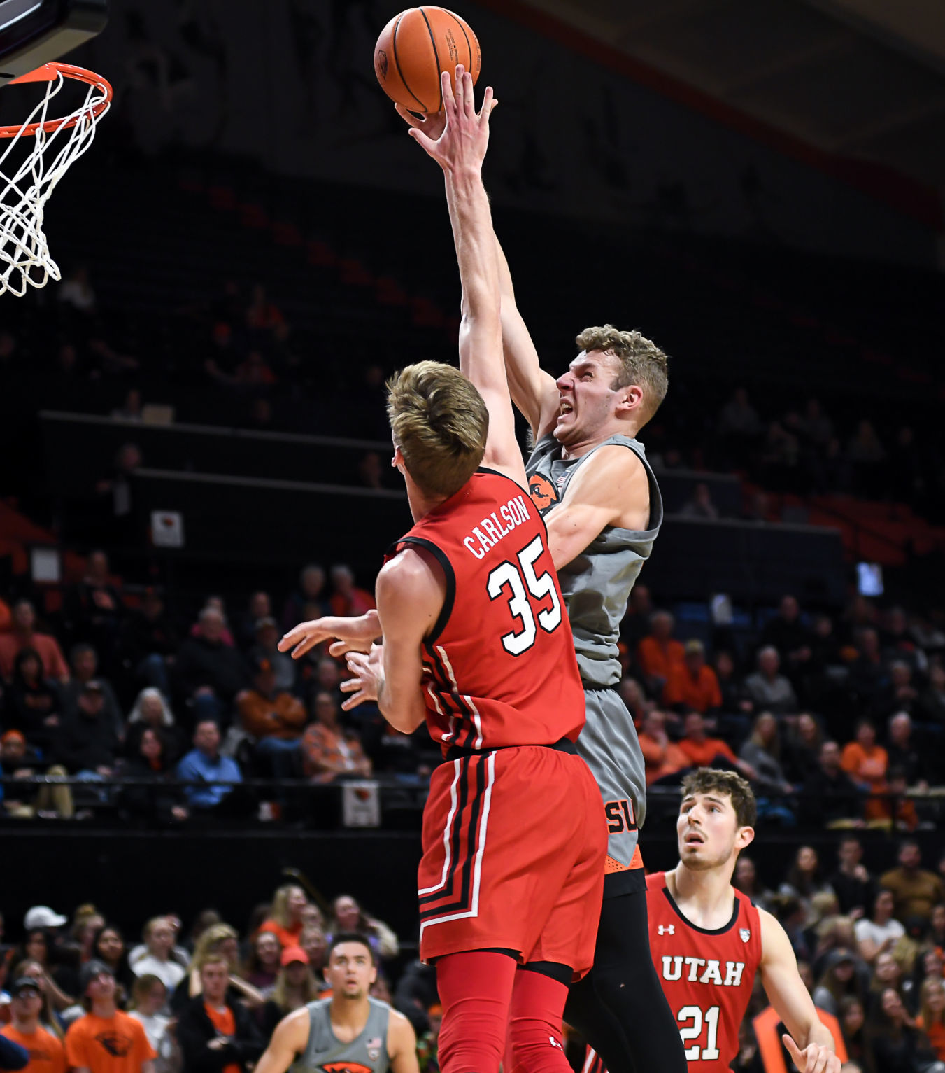 OSU vs Utah mens basketball 11